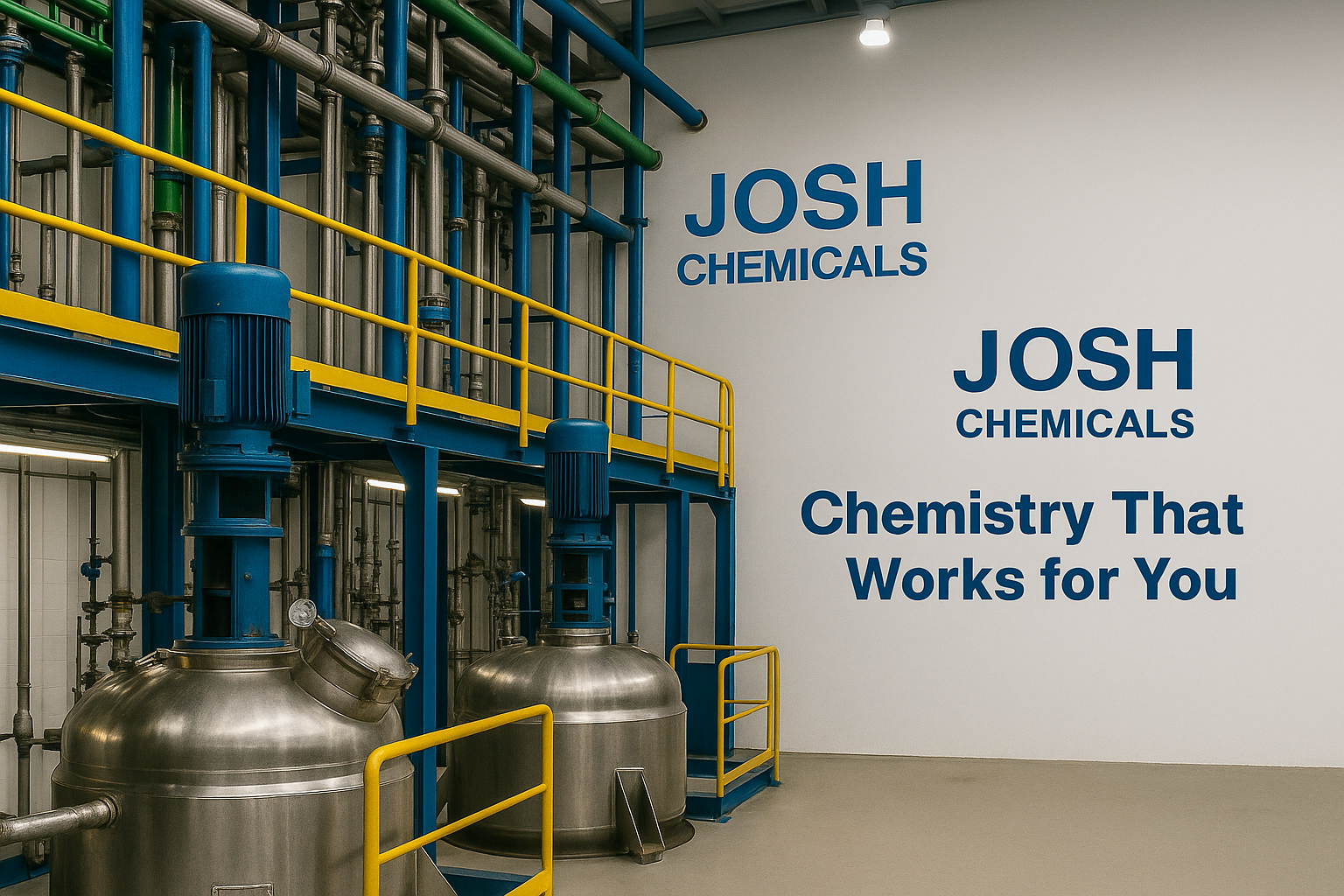 Josh Chemicals Industrial Production — Chemistry That Works for You